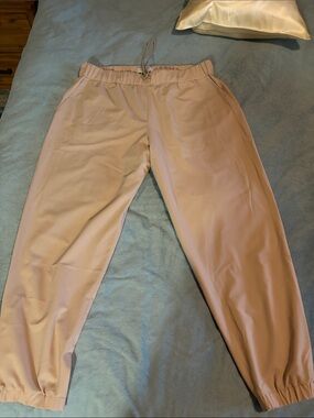 MM Lafleur Blush Pink Drawstring Jogger Pants